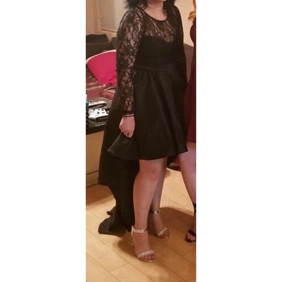 Black high low dress - Picture 5 of 5